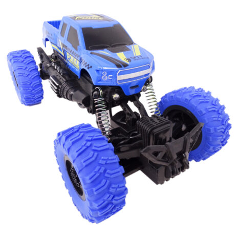 Masina de Teren cu Telecomanda Salamandra Kids®, Police Crawler, Albastru 3 Masina de Teren cu Telecomanda Salamandra Kids®, Police Crawler, Albastru