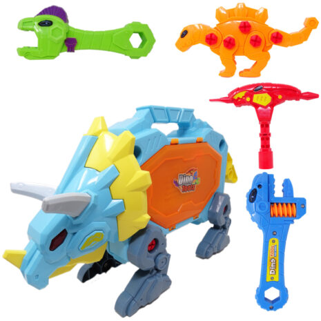 Surprinde-l pe cel mic, oferindu-i in dar Setul de Constructie Dinozaur Multifunctional Salamandra Kids®, Creativ si Educativ, Lumini si Suneter, Trusa cu Scule Inclusa, 31 Piese 2 Surprinde-l pe cel mic, oferindu-i in dar Setul de Constructie Dinozaur Multifunctional Salamandra Kids®, Creativ si Educativ, Lumini si Suneter, Trusa cu Scule Inclusa, 31 Piese