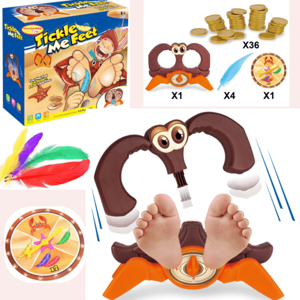 Joc interactiv pentru copii, "Gadila-ma!", Salamandra Kids