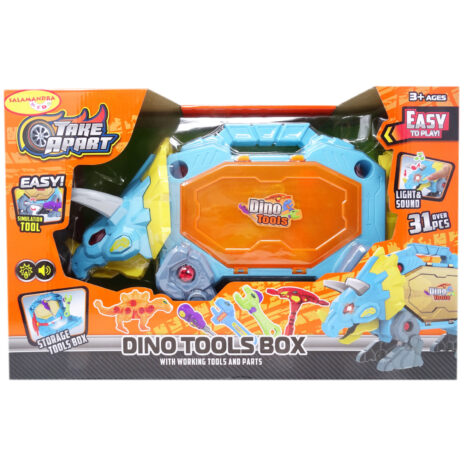 Surprinde-l pe cel mic, oferindu-i in dar Setul de Constructie Dinozaur Multifunctional Salamandra Kids®, Creativ si Educativ, Lumini si Suneter, Trusa cu Scule Inclusa, 31 Piese 4 Surprinde-l pe cel mic, oferindu-i in dar Setul de Constructie Dinozaur Multifunctional Salamandra Kids®, Creativ si Educativ, Lumini si Suneter, Trusa cu Scule Inclusa, 31 Piese