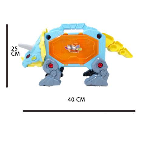 Surprinde-l pe cel mic, oferindu-i in dar Setul de Constructie Dinozaur Multifunctional Salamandra Kids®, Creativ si Educativ, Lumini si Suneter, Trusa cu Scule Inclusa, 31 Piese 7 Surprinde-l pe cel mic, oferindu-i in dar Setul de Constructie Dinozaur Multifunctional Salamandra Kids®, Creativ si Educativ, Lumini si Suneter, Trusa cu Scule Inclusa, 31 Piese
