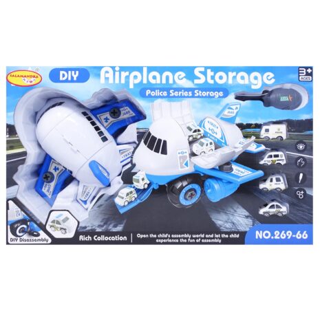 9ec3b4dba4664af6ffebd7a35fb105ba.jpg Set constructie Avion Albastru