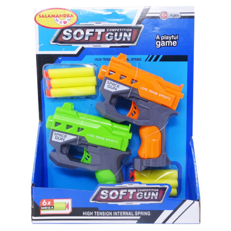 F5-9 SOFT GUN SET PISTOALE CU GLOANTE DE SPUMA F5-9 SOFT GUN SET PISTOALE CU GLOANTE DE SPUMA