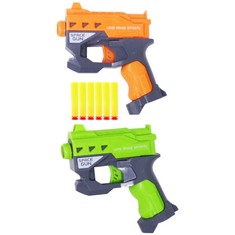 SET PISTOALE SOFT GUN CU GLOANTE SPUMA F5-9 (4) SET PISTOALE SOFT GUN CU GLOANTE SPUMA F5-9 (4)