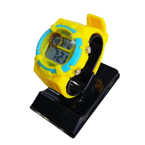 Ceas Copii, Afisaj Electronic, Cronometru, Data, Alarma/F1, Rezistent la Apa, Galben, Salamandra Kids 3 Ceas Copii, Afisaj Electronic, Cronometru, Data, Alarma/F1, Rezistent la Apa, Galben, Salamandra Kids