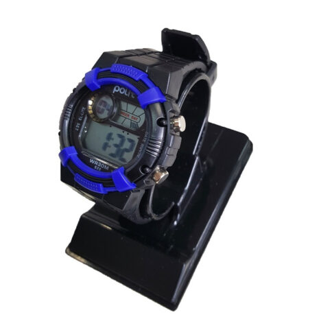 Ceas sport pentru copii cu led, Negru/Albastru 2 Ceas sport pentru copii cu led, Negru/Albastru