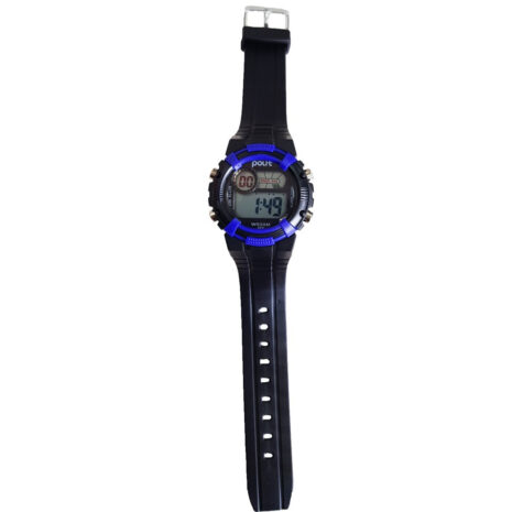 Ceas sport pentru copii cu led, Negru/Albastru 3 Ceas sport pentru copii cu led, Negru/Albastru