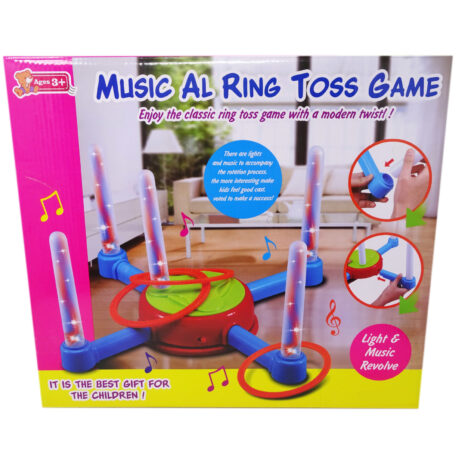Joc Musical RING TOSS - Aruncarea cercului 6 Joc Musical RING TOSS - Aruncarea cercului