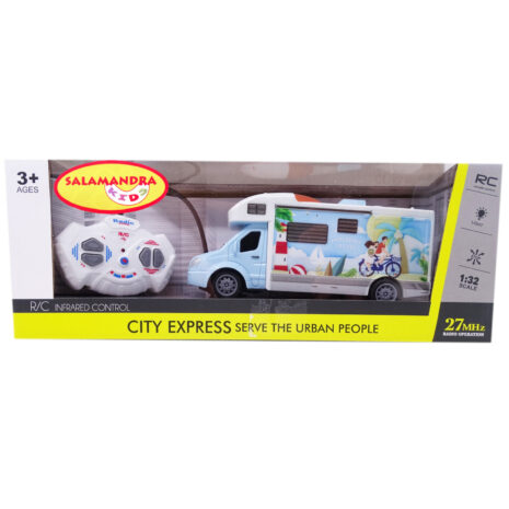 Autorulota de Jucarie din Plastic cu Telecomanda cu Functii Complete SALAMANDRA KIDS®, Alb/Albastru 3 Autorulota de Jucarie din Plastic cu Telecomanda cu Functii Complete SALAMANDRA KIDS®, Alb/Albastru