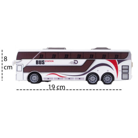 Autocar de Jucarie din Plastic cu Telecomanda cu Functii Complete SALAMANDRA KIDS®, Alb 5 Autocar de Jucarie din Plastic cu Telecomanda cu Functii Complete SALAMANDRA KIDS®, Alb