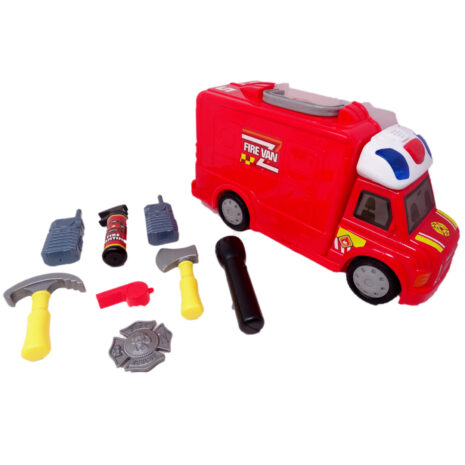 Set Jucarie Salamandra Kids Masina Pompieri si Accesorii 5 Set Jucarie Salamandra Kids Masina Pompieri si Accesorii